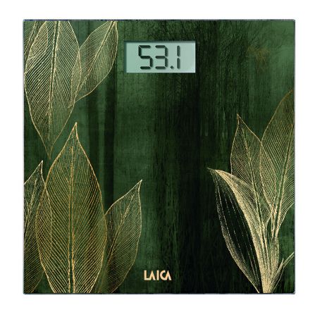 Cantare - Cantar electronic Laica PS1077, 180 kg, verde