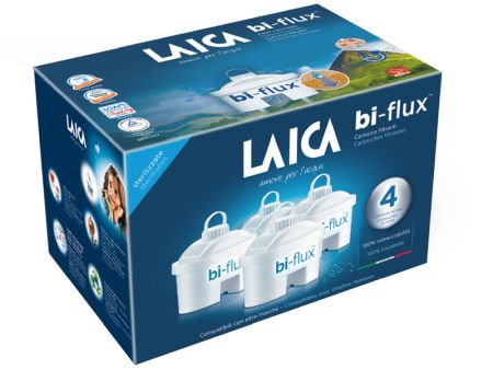 Filtre Bi-Flux - Cartuse filtrante de apa Laica Bi-Flux, 4 buc.