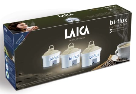 Filtrarea apei - Cartuse filtrante Laica Bi-Flux formula speciala Tea & Coffee, 3 buc/pachet