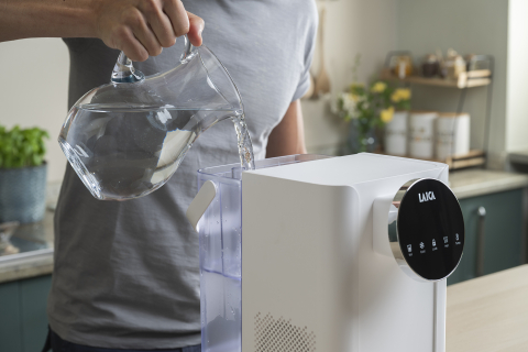 Dispenser de apă filtrată rece și fierbinte LAICA, 7 trepte de temperatură, 10- 90 grade C, 3L, [12]