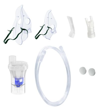 NOU: Aparat de aerosoli Laica NE2015, compartiment accesorii, cu piston, copii si adulti [2]