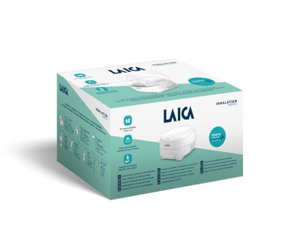 NOU: Aparat de aerosoli Laica NE2015, compartiment accesorii, cu piston, copii si adulti [1]