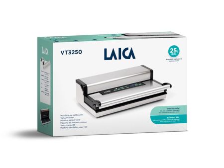 NOU: Aparat de ambalare in vid Laica VT3250 Professional, 40 cm, 25L/min, 350W [10]