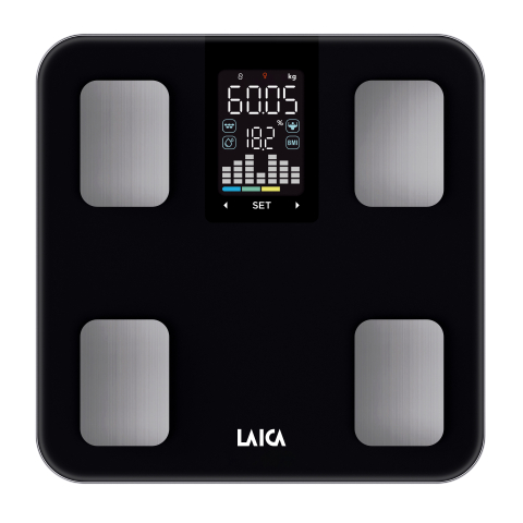 Cantare electronice - NOU: Cantar Smart compoziție corporală Body Composition Laica PS7132, 180 kg, 20 parametri