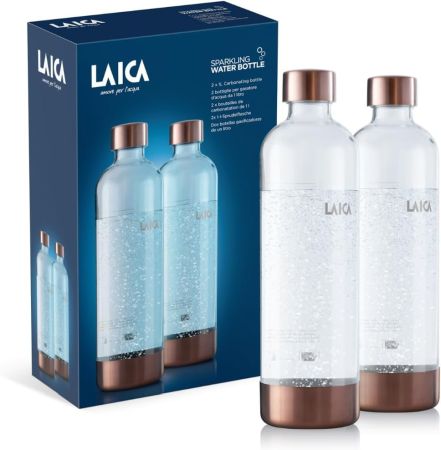 In bucatarie - Pachet 2 sticle pentru sifon Laica, 1 litru, AHI0680