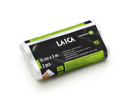 Pungi, role, caserole - Role pentru vidat alimente, 15 x 300 cm, Laica VT3514