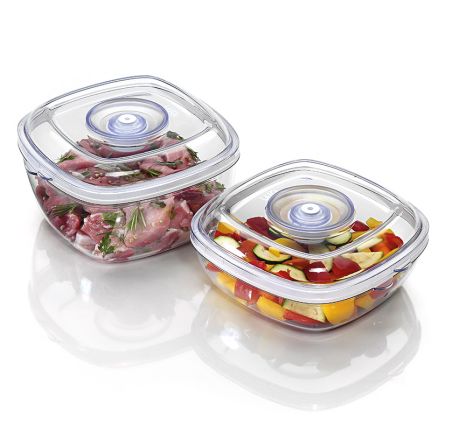 Pungi, role, caserole - Set caserole de vidat si marinat Laica VT3305