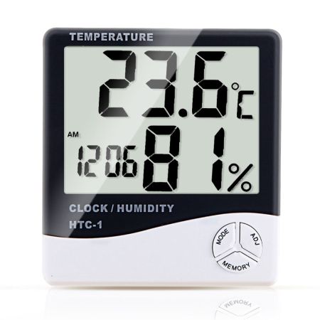 Umidificatoare si purificatoare de aer - Termohigrometru digital de camera