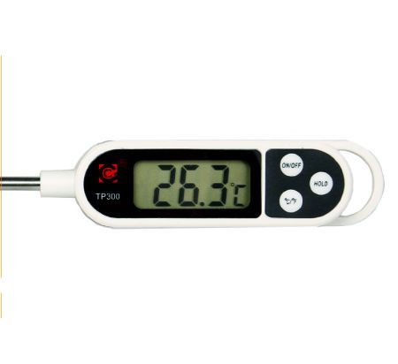 In bucatarie - Termometru cu sonda penetranta Katter KR30, pentru bucatarie, alb, 14.5 cm