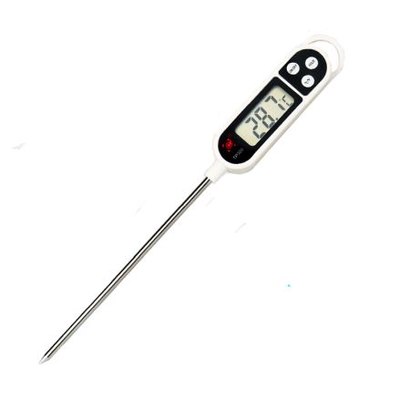 Termometru cu sonda penetranta Katter KR30, pentru bucatarie, alb, 14.5 cm [1]