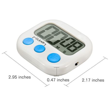Timer digital pentru bucatarie Katter KR10, alb [1]