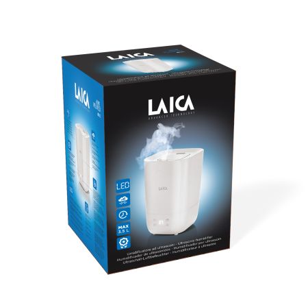 Umidificator de camera Laica HI3015, 3.3 litri, abur rece, higrometru inclus [4]