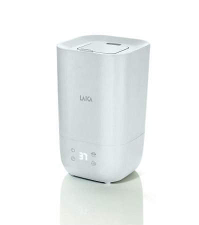 Umidificatoare si purificatoare de aer - Umidificator de camera Laica HI3015, 3.3 litri, abur rece, higrometru inclus