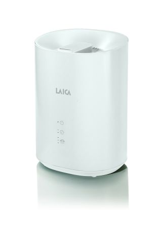 Umidificatoare si purificatoare de aer - Umidificator de camera Laica HI3020, 3 litri, abur rece, functia Warm