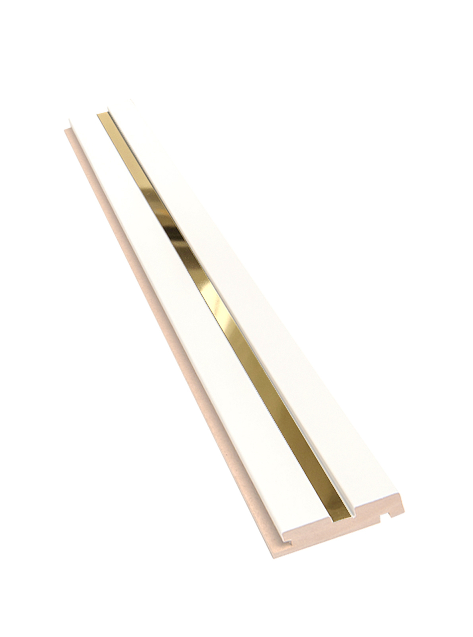 Capat Start  MDF alb oglinda gold [1]