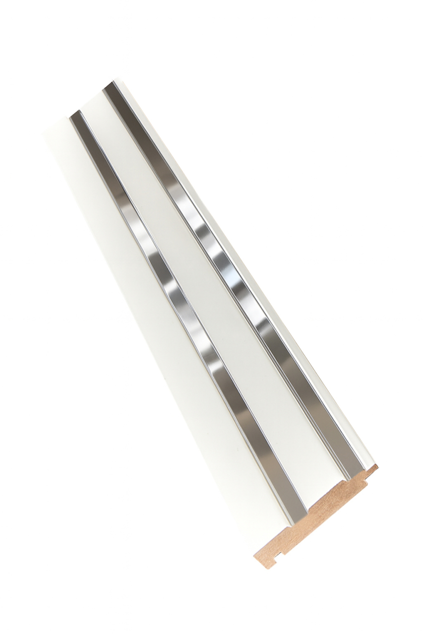 Capat Terminatie MDF alb oglinda argintie [1]