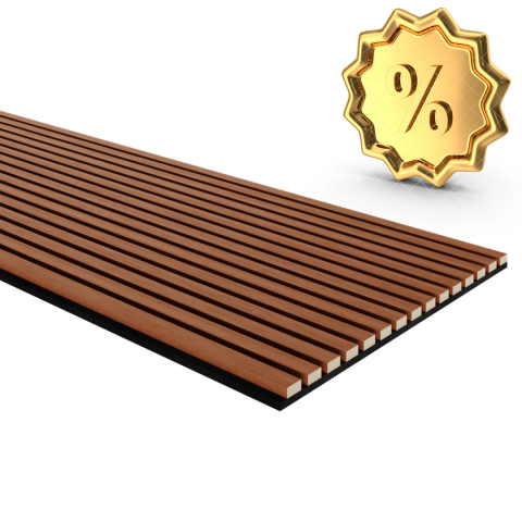 Riflaje decorative - riflaj-acustic-teak