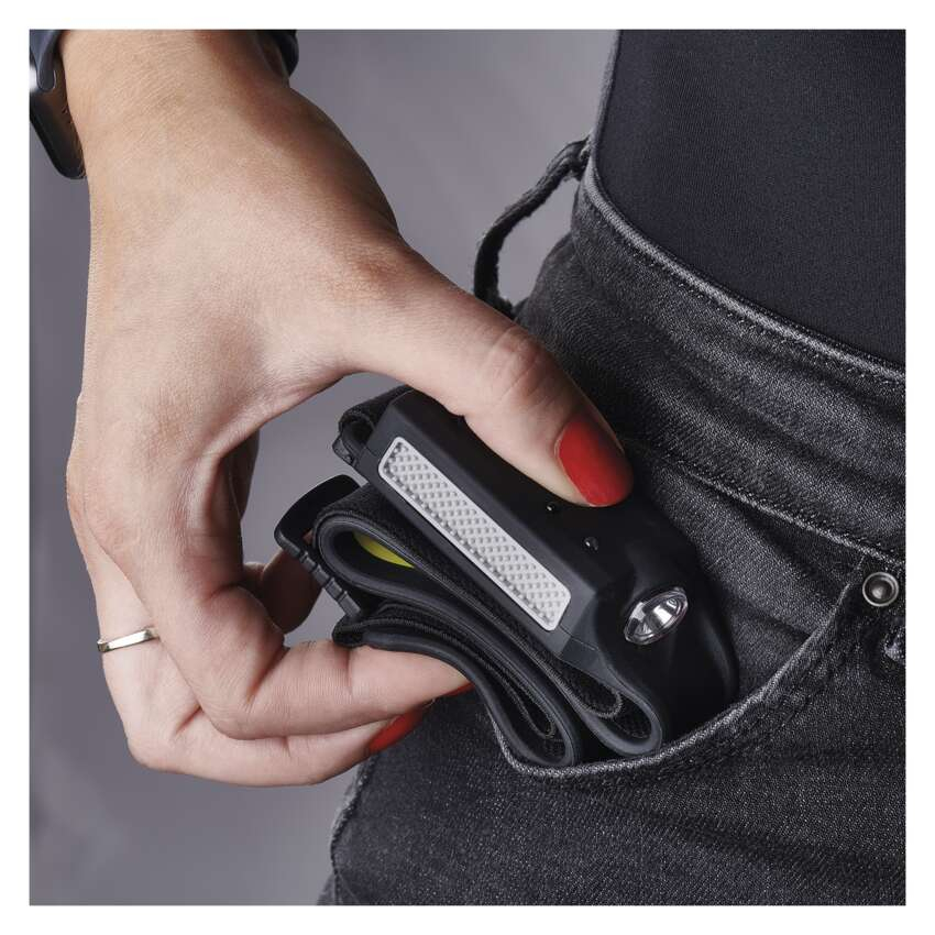 LANTERNA FRONTALA COB LED REINCARCABILA 380LM [6]