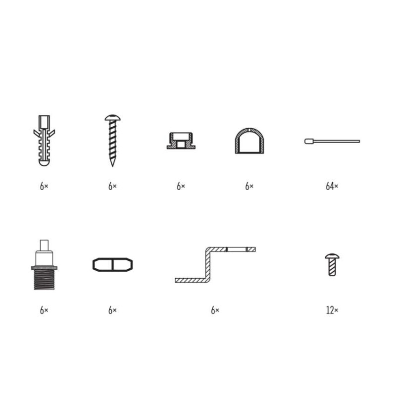 6 wires for LED panel 120×30 cm [3]