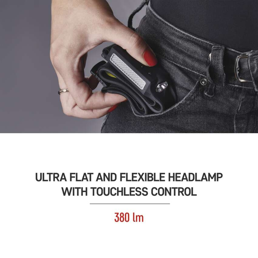 LANTERNA FRONTALA COB LED REINCARCABILA 380LM [5]