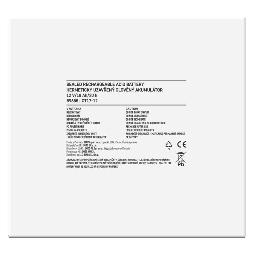 ACUMULATOR ACID SIGILAT SLA 12V 18AH [7]