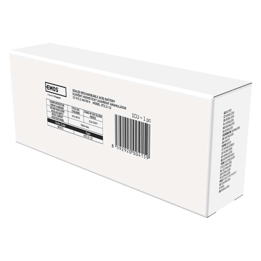 ACUMULATOR ACID SIGILAT SLA 12V 2.2AH-FASTON 4.7MM [8]