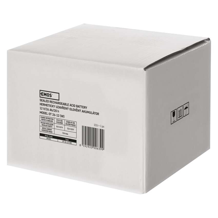 ACUMULATOR ACID SIGILAT SLA 12V 26AH L2 [7]