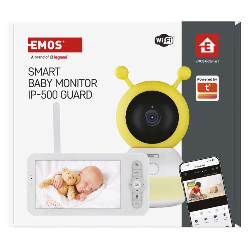 BABY MONITOR GOSMART IP-500, ROTATIV CU ECRAN SI WI-FI [12]