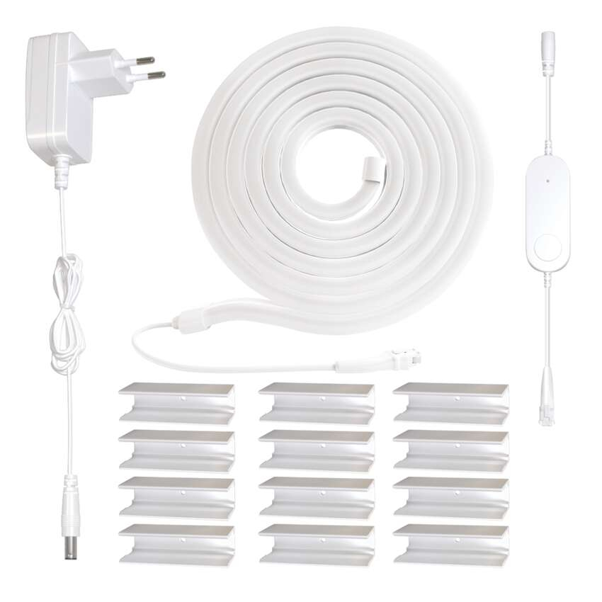 BANDA LED FLEXIBILA GOSMART NEON, 5M, RGBIC, DIMABILA, WI-FI [15]