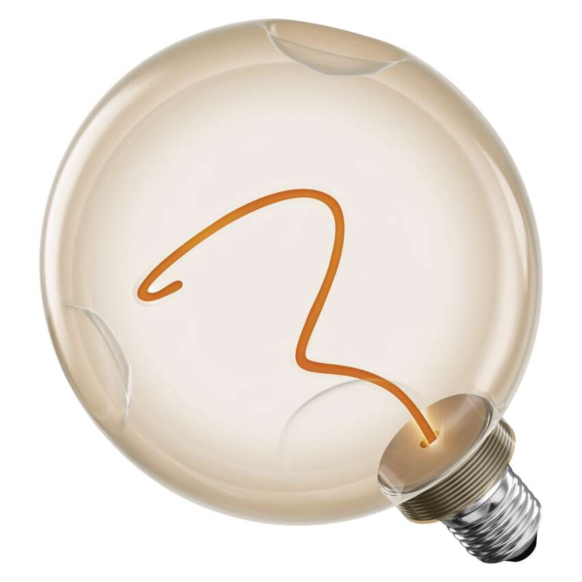 BEC LED DECO CG125A E27, 4.5W, 240LM, FLAME [5]