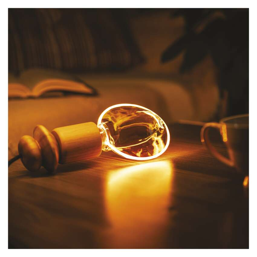 BEC LED DECO G130OA E27, 4W, 220LM,FLAME [13]