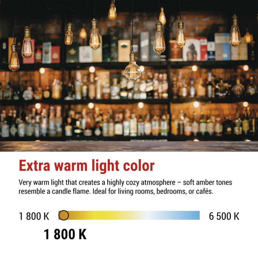 BEC LED DECO G130OA E27, 4W, 220LM,FLAME [5]