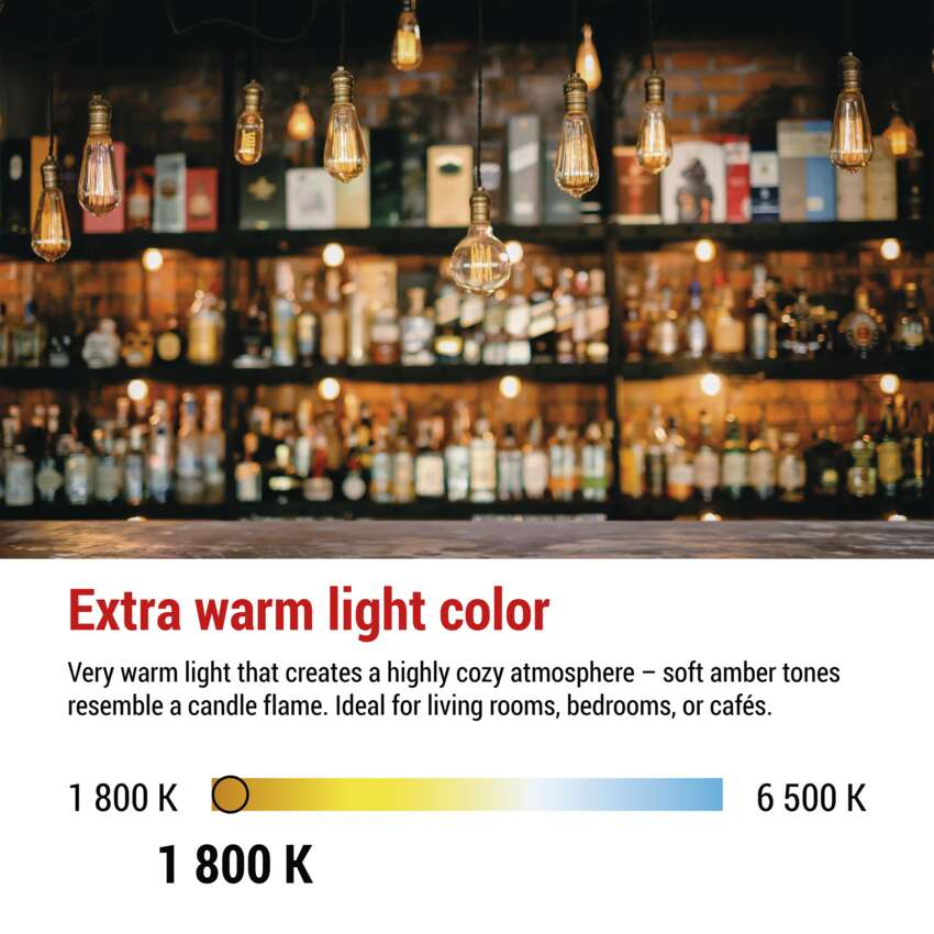 BEC LED DECO S123 E27, 3.5W, 130LM, FLAME [5]