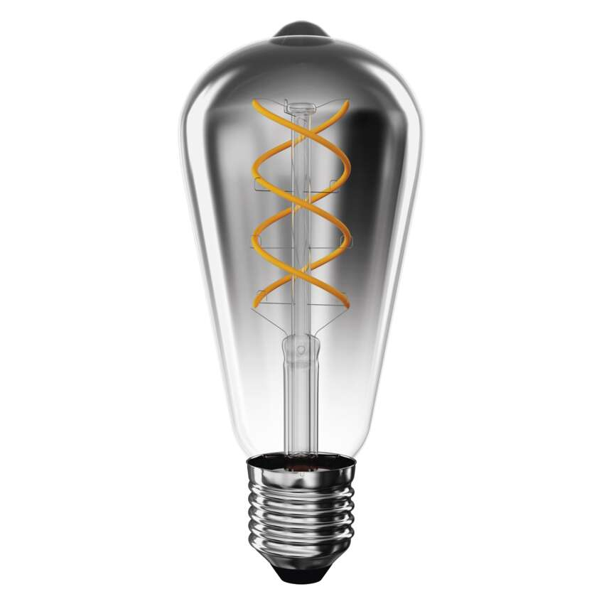 BEC LED DECO SMOKED ST64 E27, 4.5W, 180LM, FLAME [6]