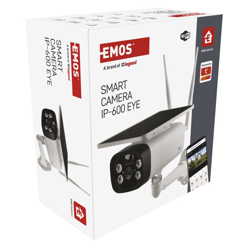 CAMERA SUPRAVEGHERE EXTERIOR GOSMART IP-600 EYE, CU BATERIE SI PANOU SOLAR, WI-FI [14]