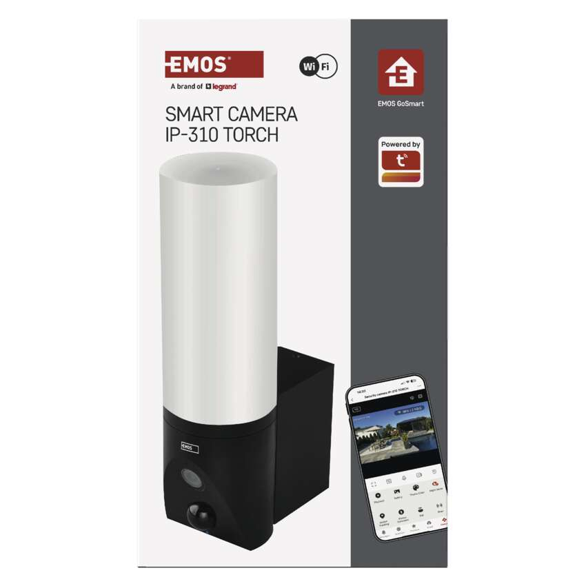CAMERA SUPRAVEGHERE EXTERIOR GOSMART IP-310 TORCH, ROTATIVA, CU LUMINA, WI-FI [14]