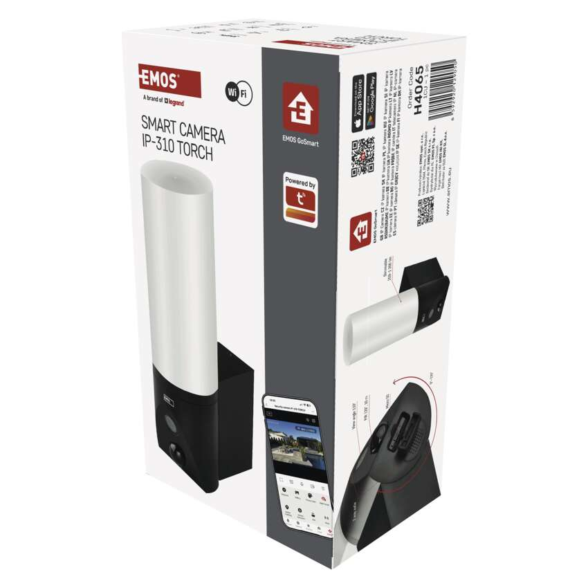 CAMERA SUPRAVEGHERE EXTERIOR GOSMART IP-310 TORCH, ROTATIVA, CU LUMINA, WI-FI [6]