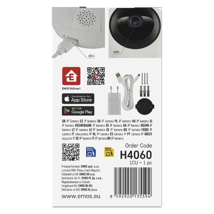 CAMERA SUPRAVEGHERE GOSMART IP-220W, ROTATIVA, WI-FI, PENTRU INTERIOR [19]