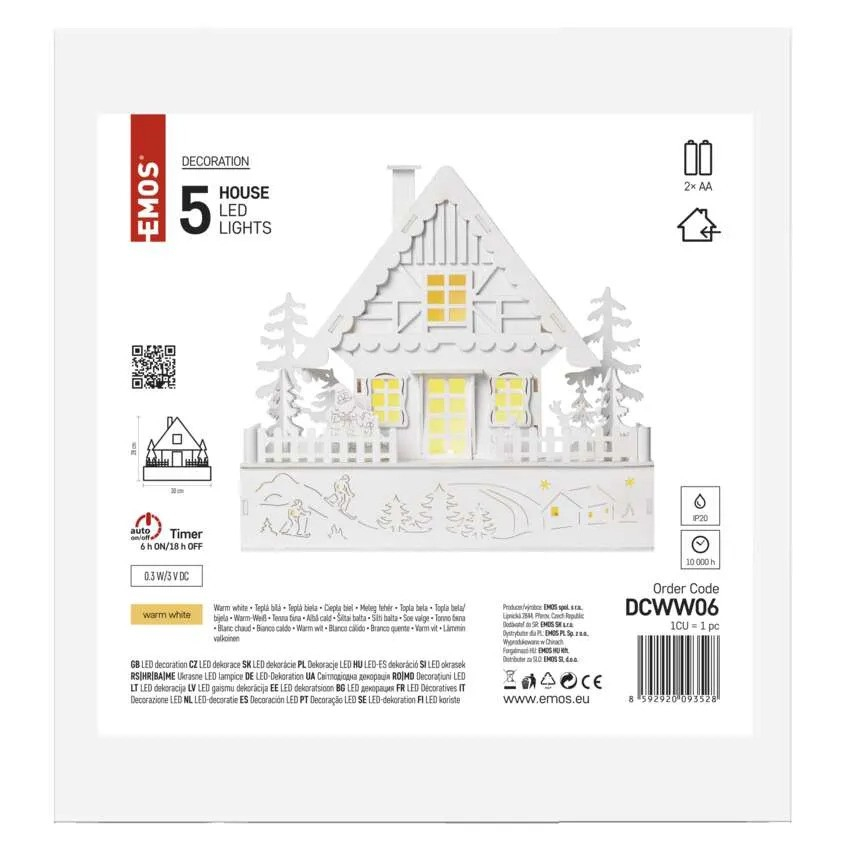 CASUTA DE CRACIUN CU LED [5]