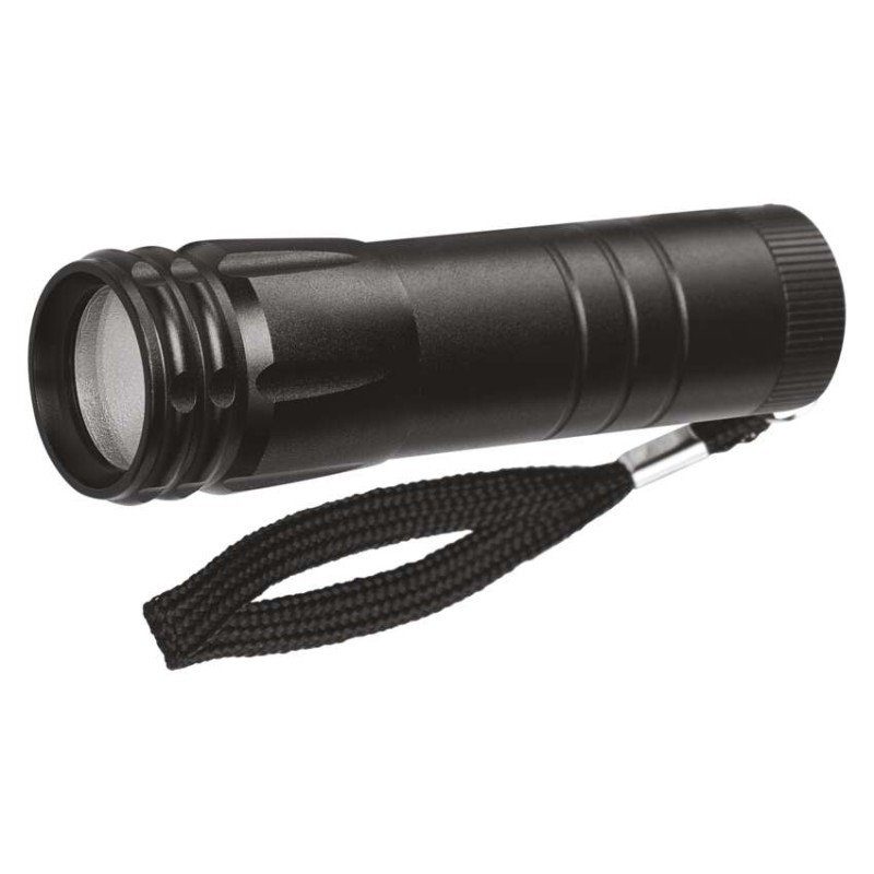 COB LED Metal Flashlight, 100 lm, 3× AAA [1]