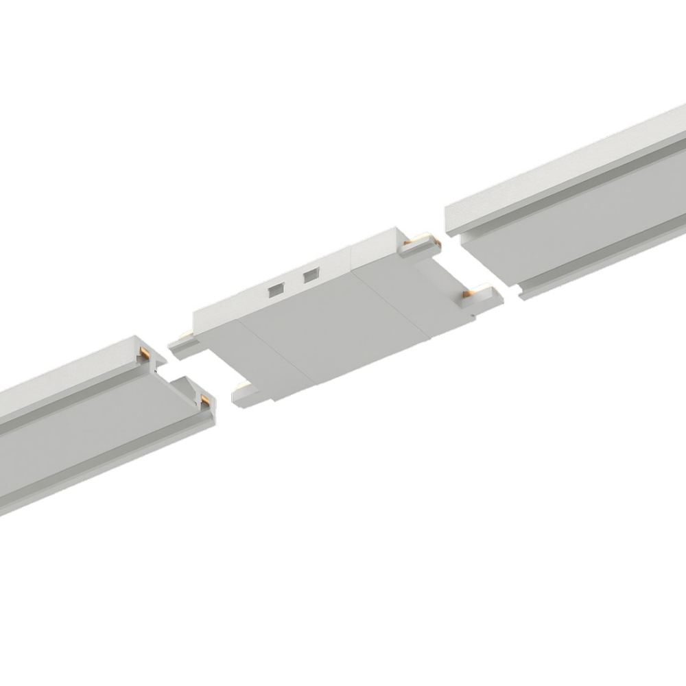 CONECTOR DREPT PENTRU SINA MAGNETICA SLIM, ALB [2]