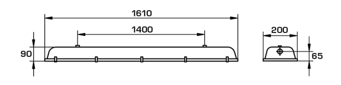 CORP ILUMINAT INDUSTRIAL INOX LED 76 W [2]