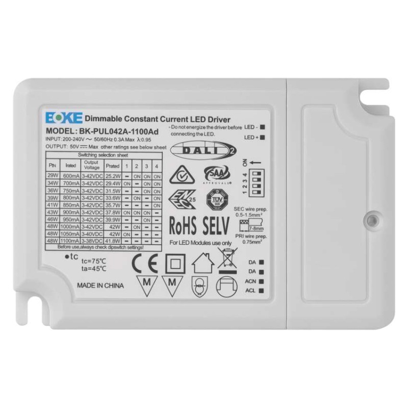 DALI Driver for LED Lights CC 1050mA 40W [2]