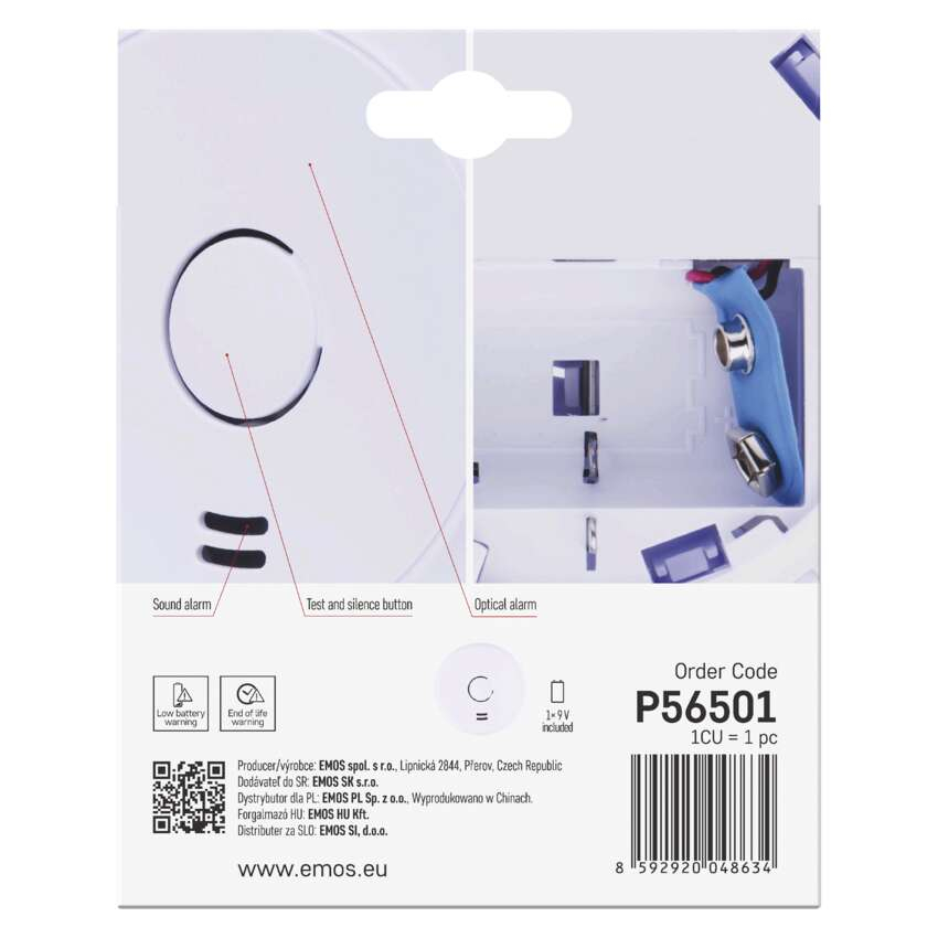 DETECTOR DE FUM EMOS GS536-H01 [12]