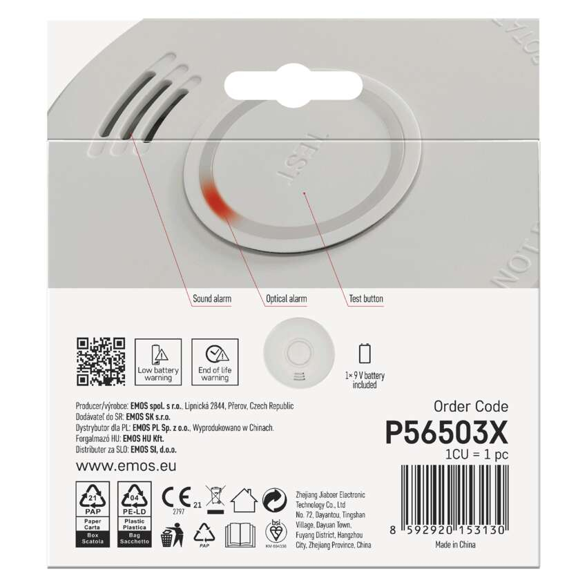 DETECTOR DE FUM EMOS TSS910A [14]