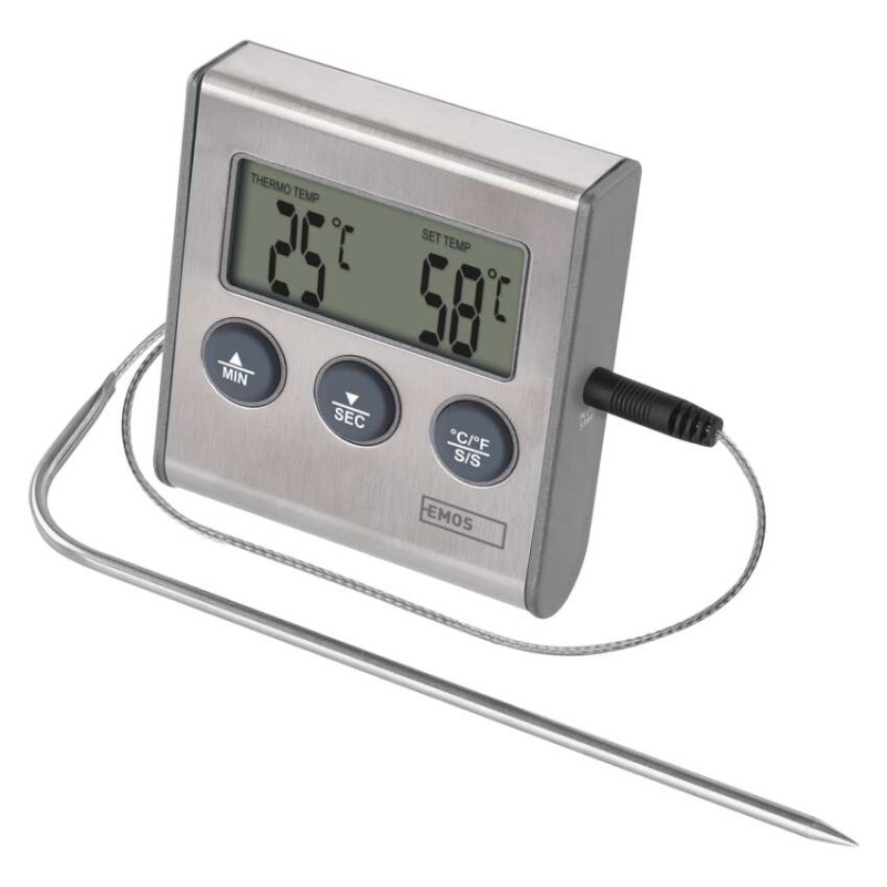 Digital Cooking Thermometer and Kitchen timer E2157 [1]