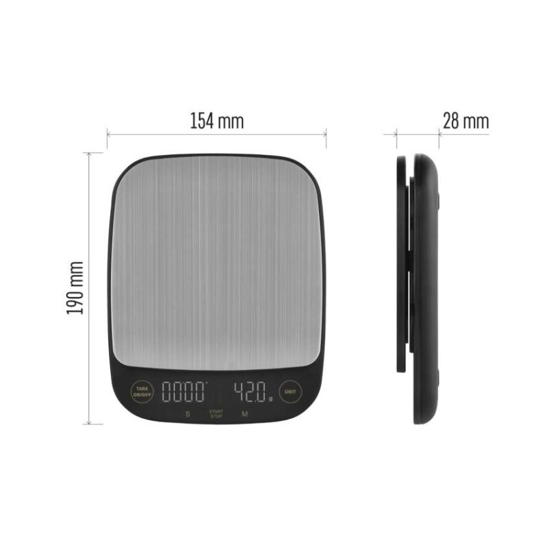 Digital kitchen scale EV029 black [2]