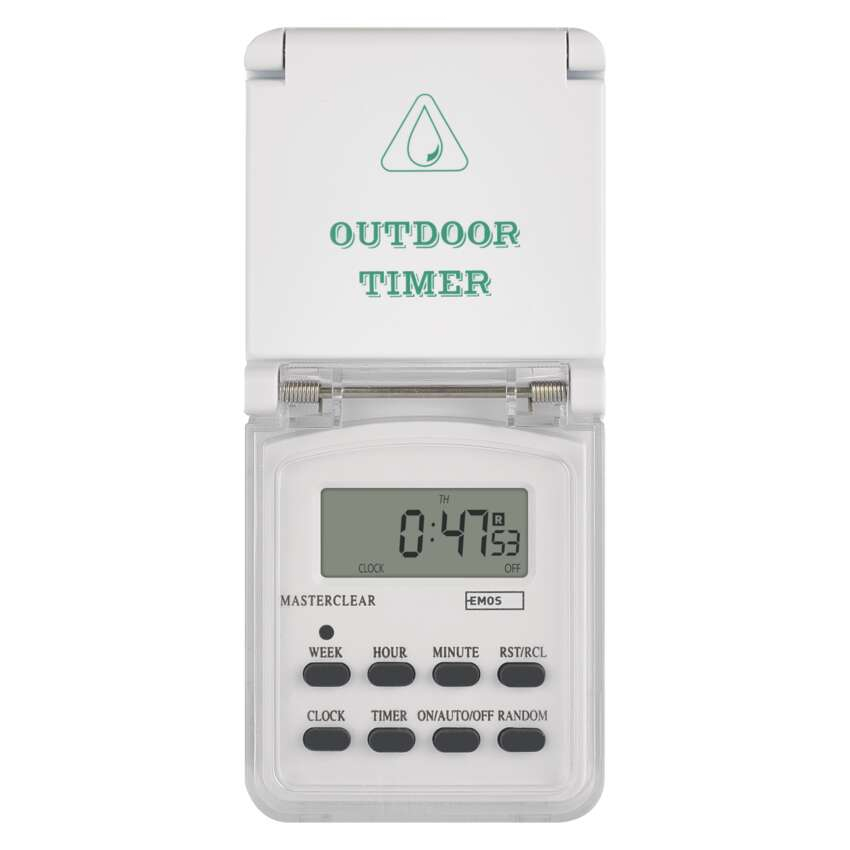 PRIZA CU TEMPORIZATOR DIGITAL EXTERIOR, IP44 [14]