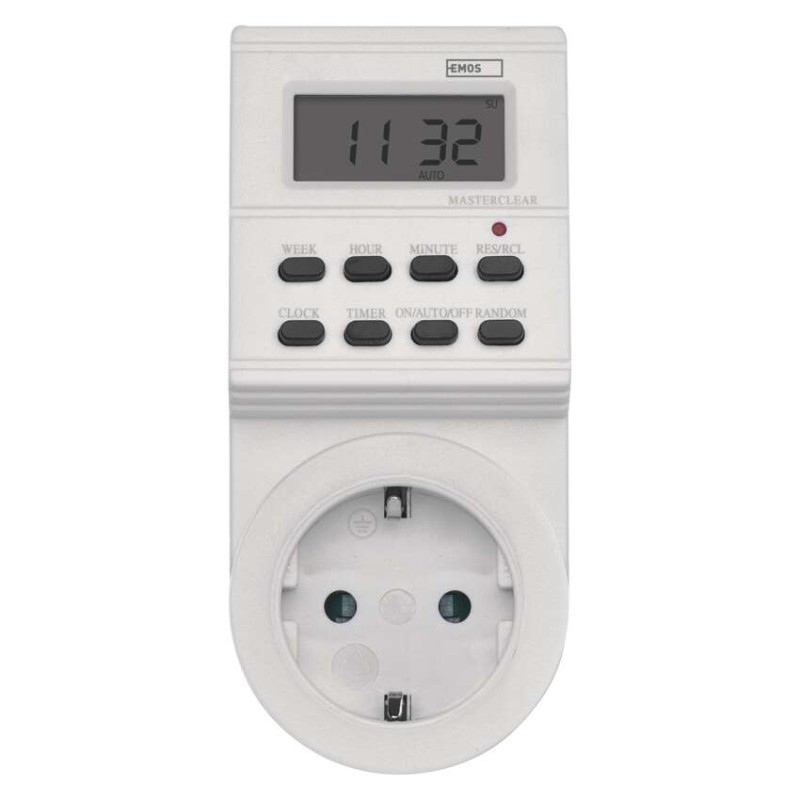 Digital timer Socket TS-ED1 SCHUKO [2]