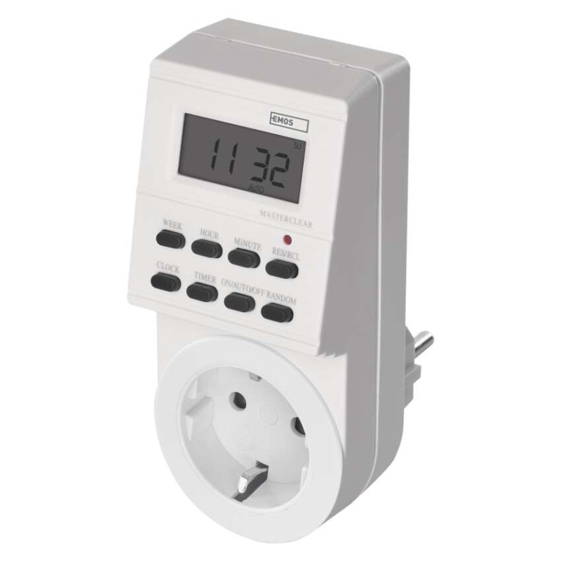 Digital timer Socket TS-ED1 SCHUKO [1]
